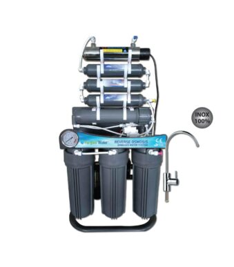 osmoseur avec manomètre 8 étapes