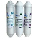 kit filtres osmoseur Myro 3 étapes
