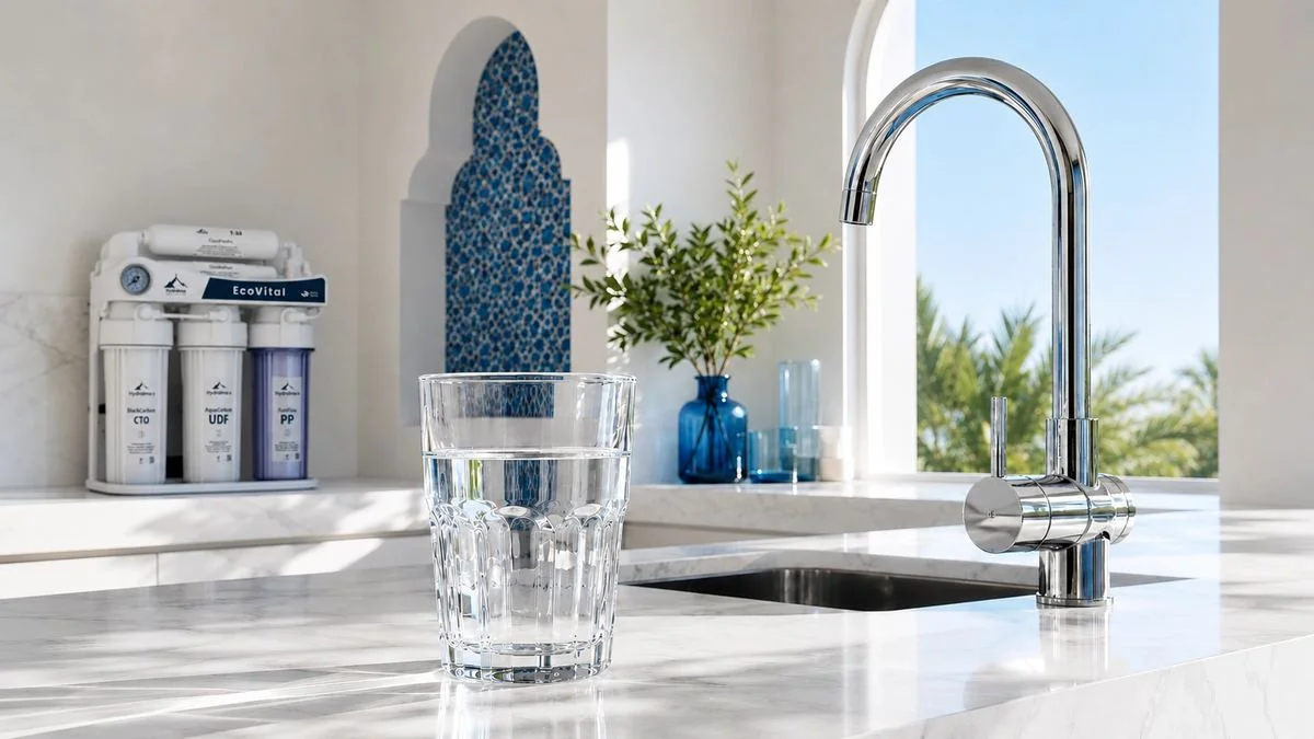Meilleur filtre à eau maison au Maroc - Purified Water